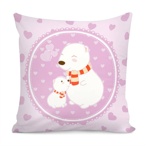 Image of Animal Mother Pillow Cover