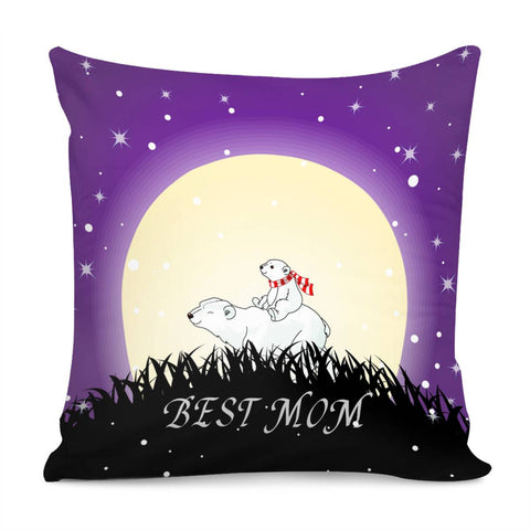 Image of Animal Mother Pillow Cover