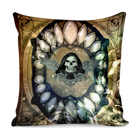 Image of Awesome Skull Pillow Cover