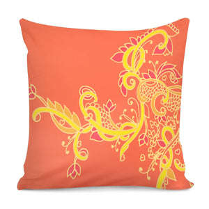 Orange Pillow Cover