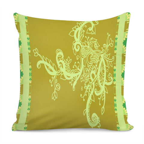 Image of Green Pillow Cover