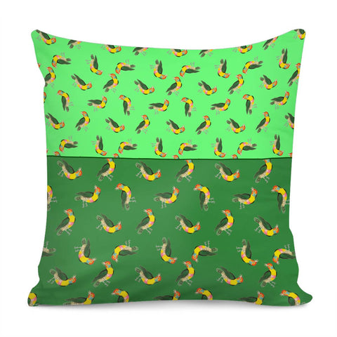 Image of Beautiful Vintage Birds Pillow Cover