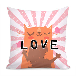 Animal Mother Pillow Cover