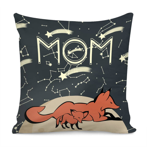 Image of Animal Mother Pillow Cover