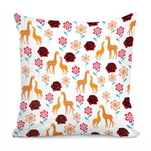 Animal Mother Pillow Cover