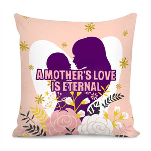 Happy Mothers' Day Pillow Cover