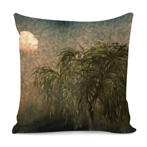 Image of Willow At Sunset Pillow Cover