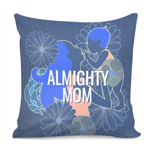 Mother And Child Pillow Cover