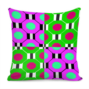 Octagon-Purple Pillow Cover