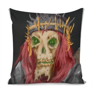 Skeleton Warrior Pillow Cover