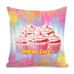 Spring Cake Pillow Cover