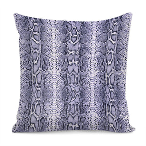 Purple Snake Skin Pillow Cover