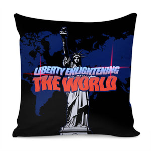 Statue Of Liberty Pillow Cover