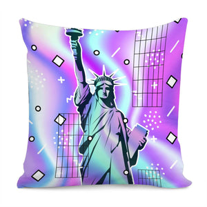 Statue Of Liberty Pillow Cover