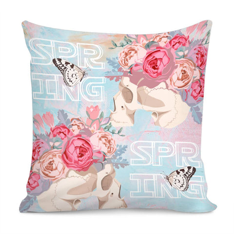 Image of Spring Color Smudge Pillow Cover