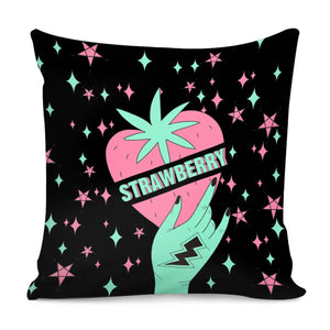 Strawberry Pillow Cover