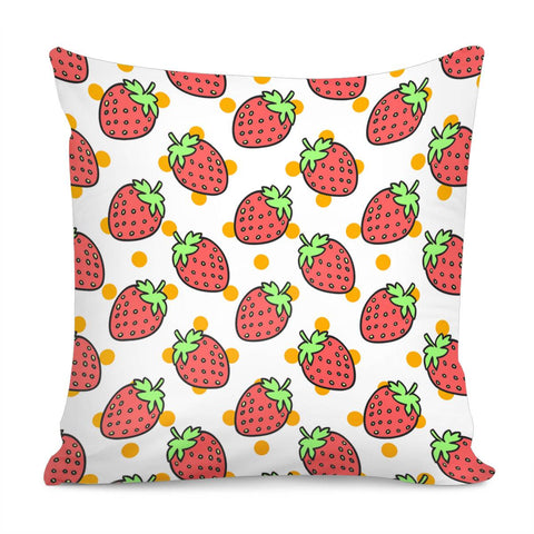 Image of Strawberry Pillow Cover