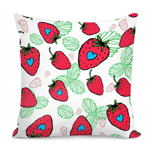 Strawberry Pillow Cover