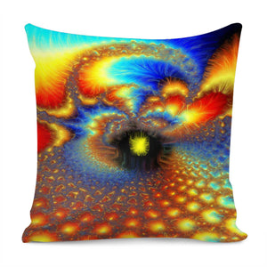 Out Of The Blackness. Pillow Cover