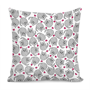 Love Cats Pillow Cover