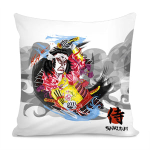 Samurai Pillow Cover