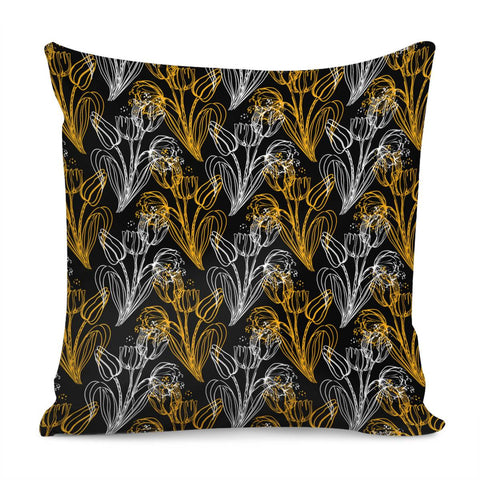 Image of Di00134Flower Pillow Cover