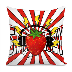 Strawberry Pillow Cover