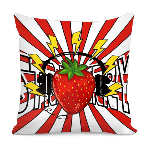 Image of Strawberry Pillow Cover