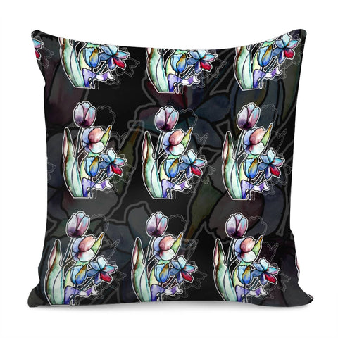 Image of Di00135Flower Pillow Cover