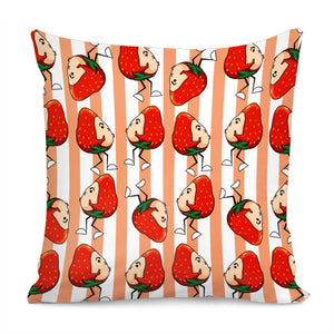 Strawberry Pillow Cover