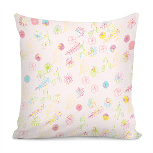 Flowers Pillow Cover