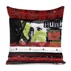 Punk Queen Pillow Cover