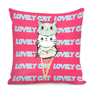 Fun Cat Pillow Cover