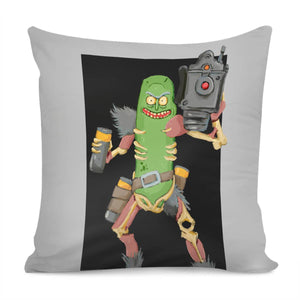 Pickle Rick Pillow Cover