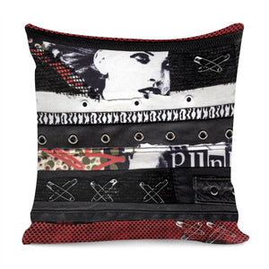 Punk Chic Pillow Cover