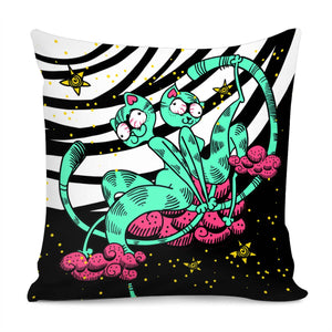 Fun Cat Pillow Cover