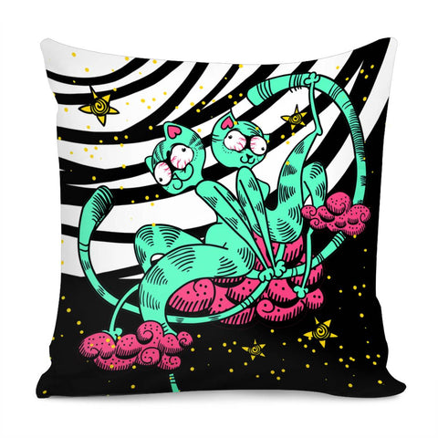 Image of Fun Cat Pillow Cover