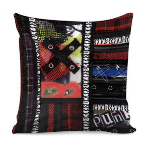 Punk Cross Pillow Cover