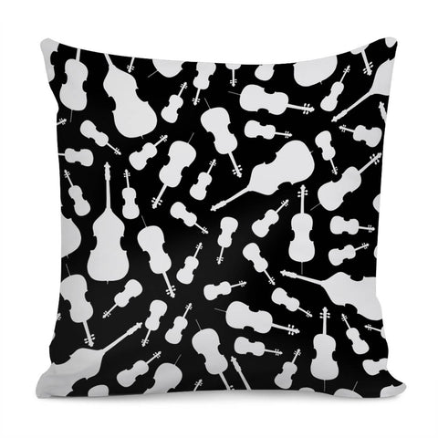 Image of String Instruments Pillow Cover