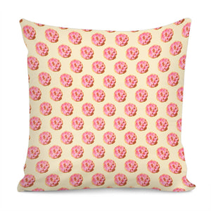 Pink Succulents Pillow Cover