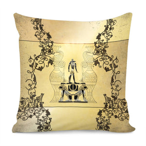 Anubis The Egyptian God Pillow Cover