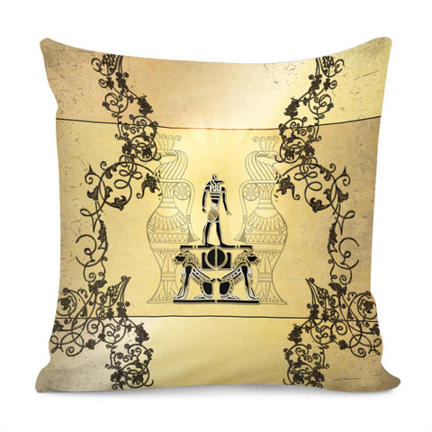 Image of Anubis The Egyptian God Pillow Cover