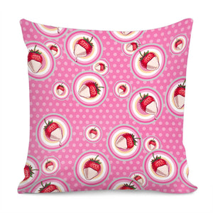 Strawberry Pillow Cover