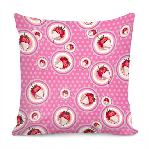 Image of Strawberry Pillow Cover