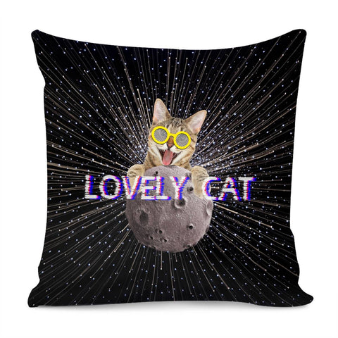 Image of Fun Cat Pillow Cover