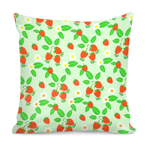 Strawberry Pillow Cover