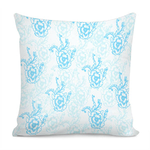 Blue Pillow Cover