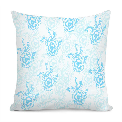 Image of Blue Pillow Cover