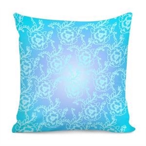 Blue Pillow Cover