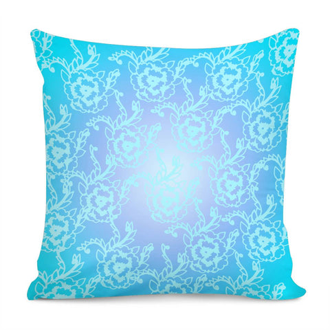 Image of Blue Pillow Cover